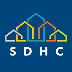 San Diego Housing Commission logo.