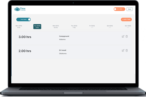 timetracker-Laptop timetracker-Laptop